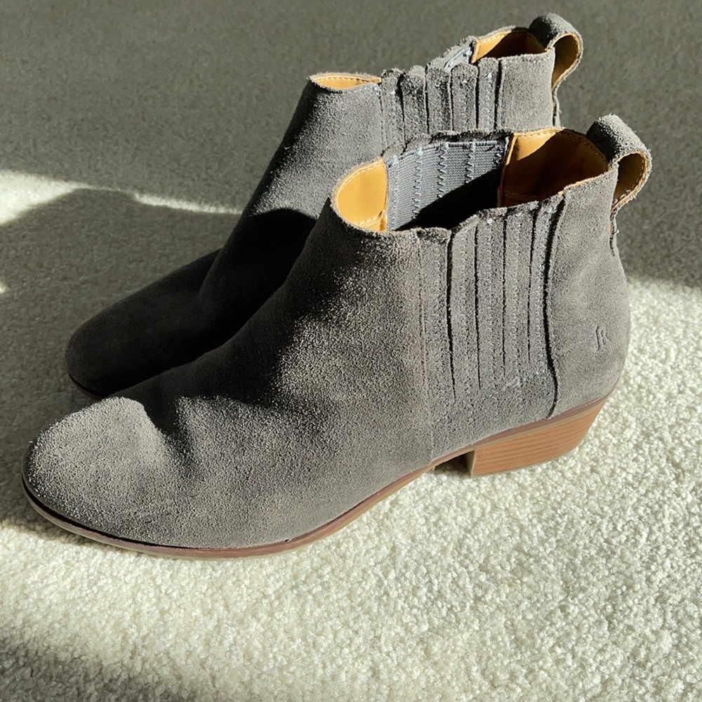 jack rogers suede booties